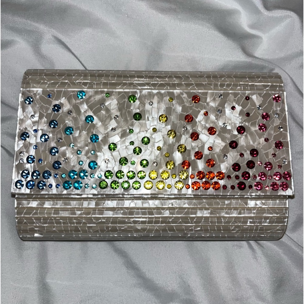 Kurt Geiger Crystal Embellished Party Clutch *BRAND NEW* *NWT*